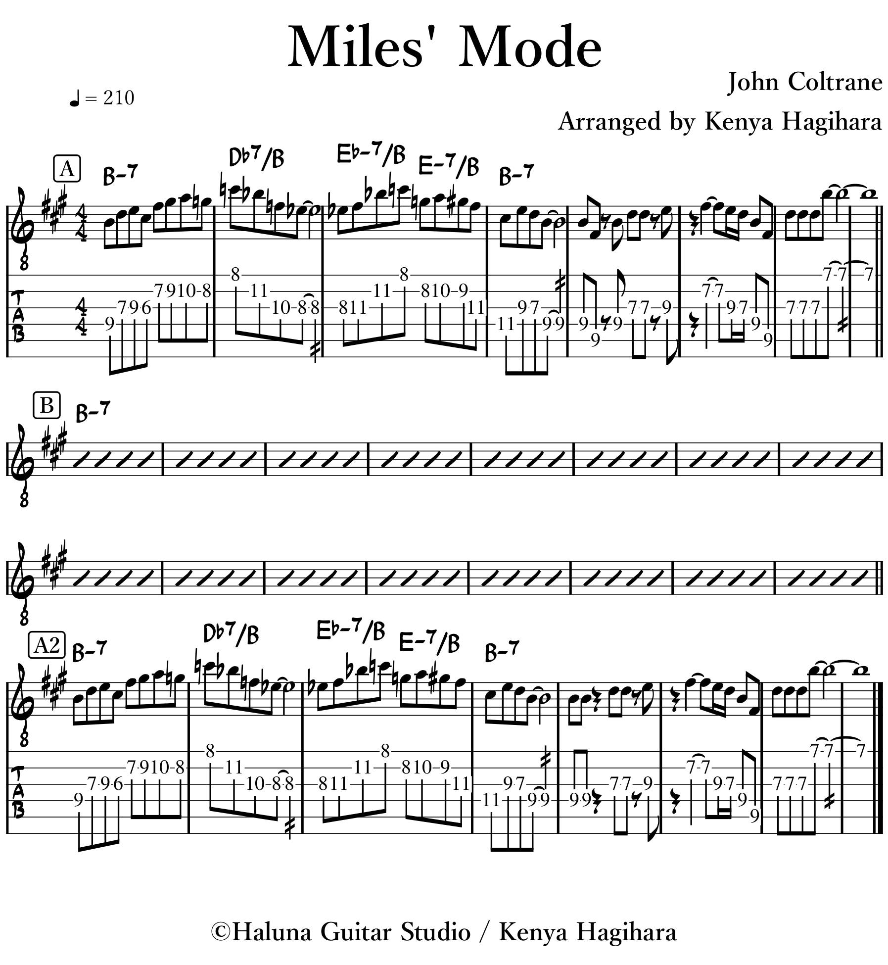 Miles' Mode