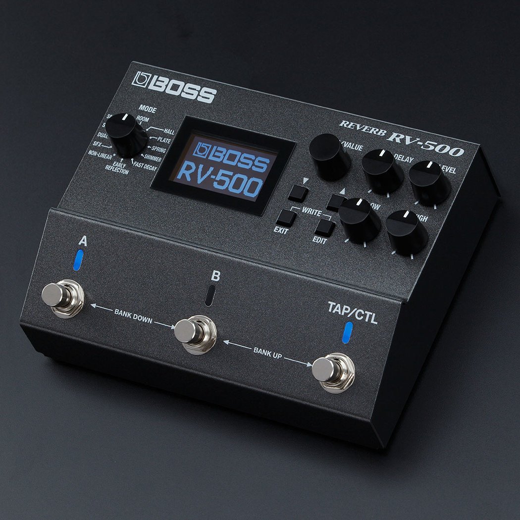 BOSS『RV-500』高機能デジタル・リバーブ – Haluna Guitar Studio