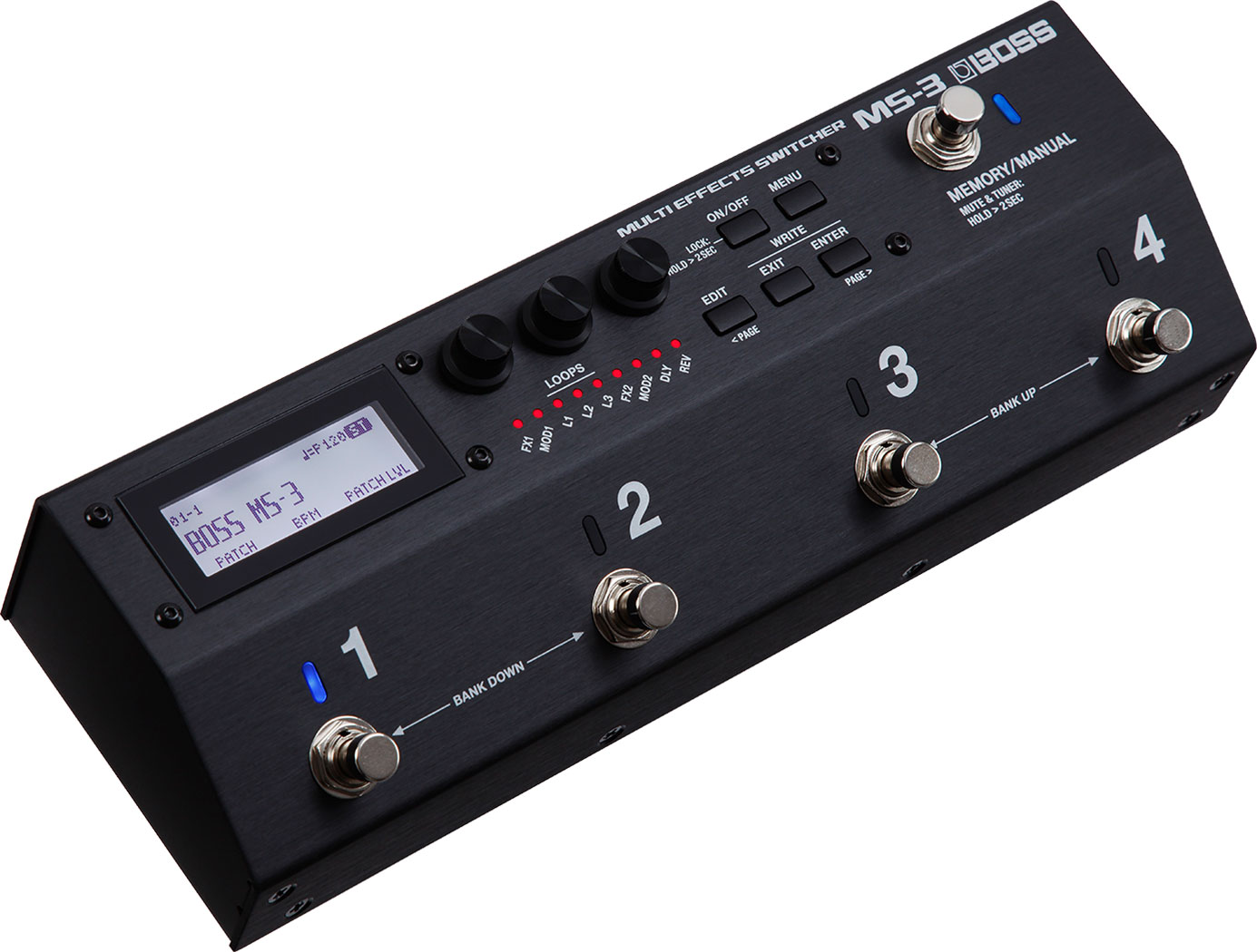 BOSS MS-3 マルチエフェクター スイッチャー＋EV-30 セット種類エレキギター