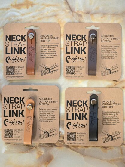 RightON! STRAPS 『STRAP LINK』 アコースティックギター用ネック側ストラップ固定器具