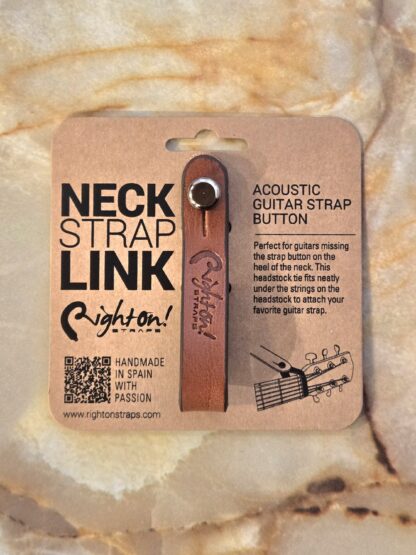 RightON! STRAPS 『STRAP LINK』 アコースティックギター用ネック側ストラップ固定器具 - 画像 (2)