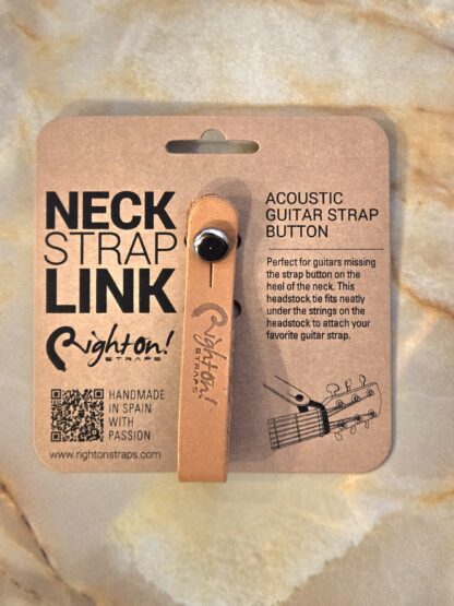 RightON! STRAPS 『STRAP LINK』 アコースティックギター用ネック側ストラップ固定器具 - 画像 (4)