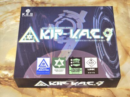 K.E.S『KIP-V.A.C.9』エフェクター用フルアイソレート・パワーサプライ - 画像 (4)