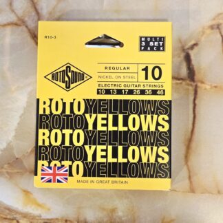 Rotosound R10-3 ニッケル・メッキ・スチール弦 (イギリス製)